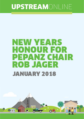 New Years Honour for PEPANZ Chair Rob Jager - January 2018
