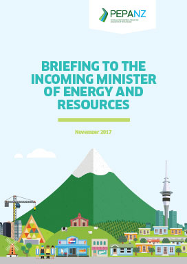 Briefing to the Incoming Minister of Energy and Resource November 2017