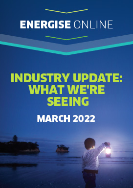What we are seeing - March 2022