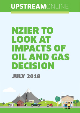 NZIER to look at impacts of oil and gas decision  - July 2018