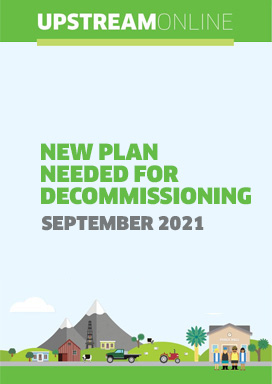 New plan needed for decommissioning - September 2021